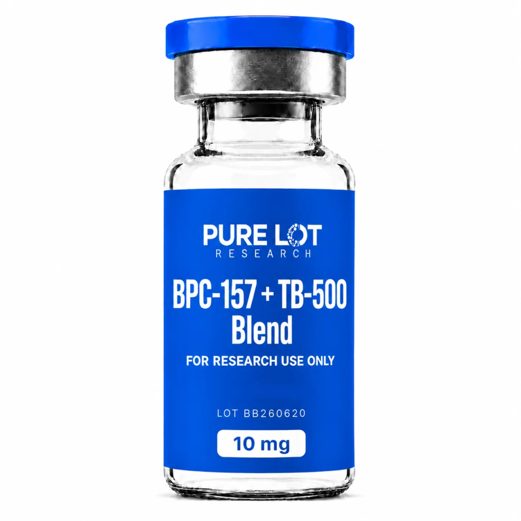 BPC-157 + TB-500 Blend 10mg vial — research reference material
