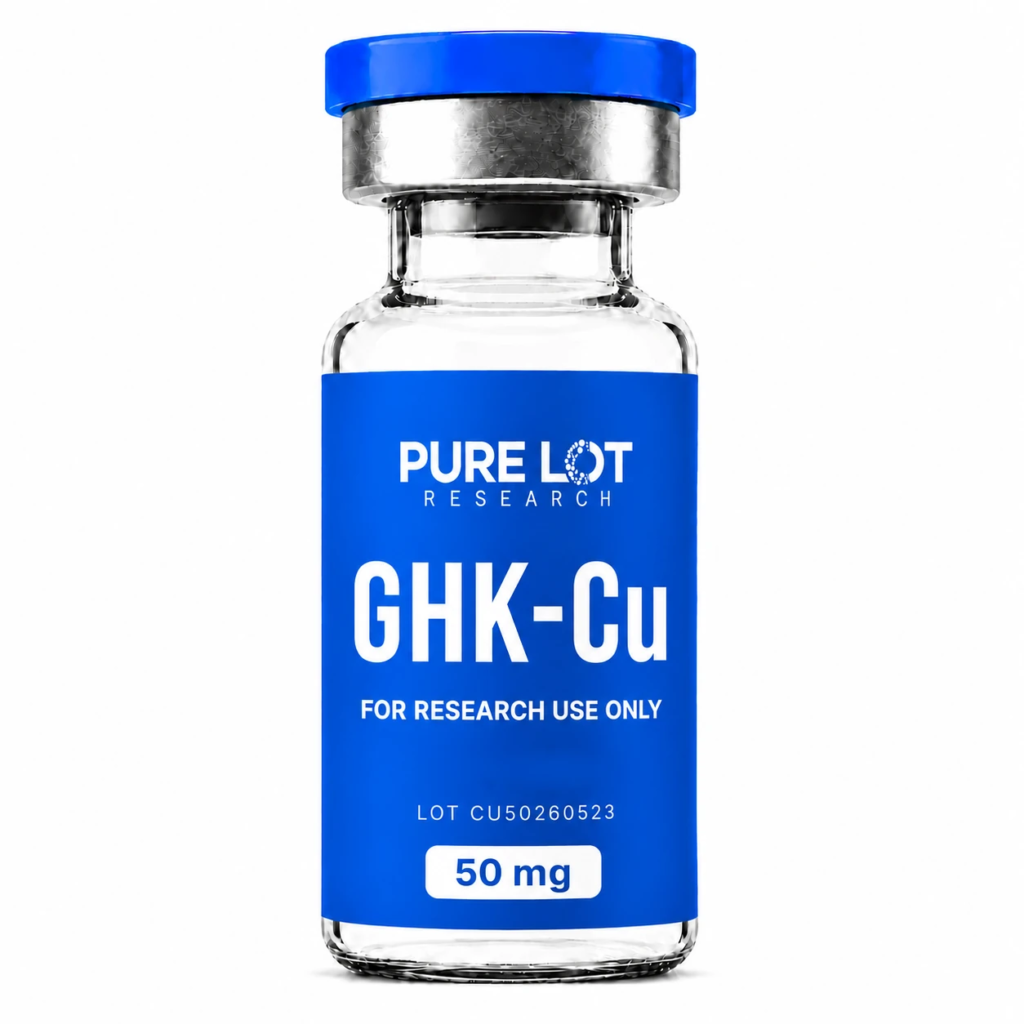GHK-Cu 50mg vial — research reference material