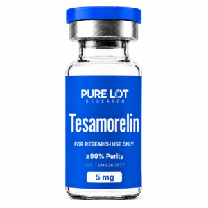 Tesamorelin 5mg vial — research reference material